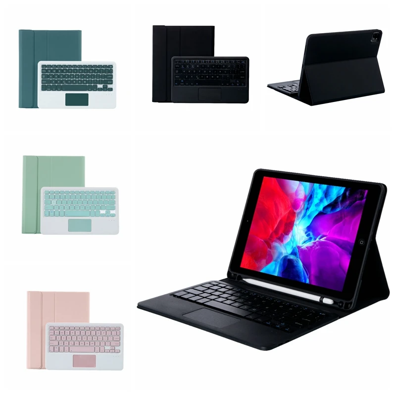 Detachable Wireless Bluetooth Touchpad Keyboard Cover For iPad Pro 11 2021 2020 2018 Case Magnetic stand Funda / Pen slot + Film
Detachable Wireless Bluetooth Touchpad Keyboard Cover For iPad Pro 11 2021 2020 2018 Case Magnetic stand Funda / Pen slot + Film