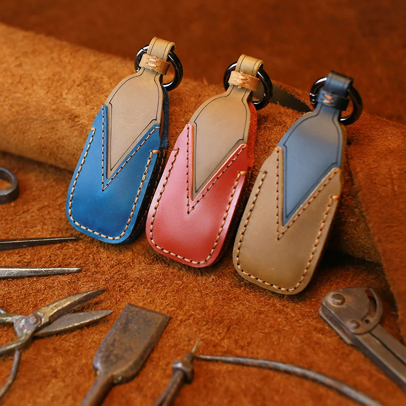 EASYANT New Handmade Leather Car Key Cover 3 Button Keyless Case For Benz Key Cover New E-Class E200LE300L
EASYANT New Handmade Leather Car Key Cover 3 Button Keyless Case For Benz Key Cover New E-Class E200LE300L
