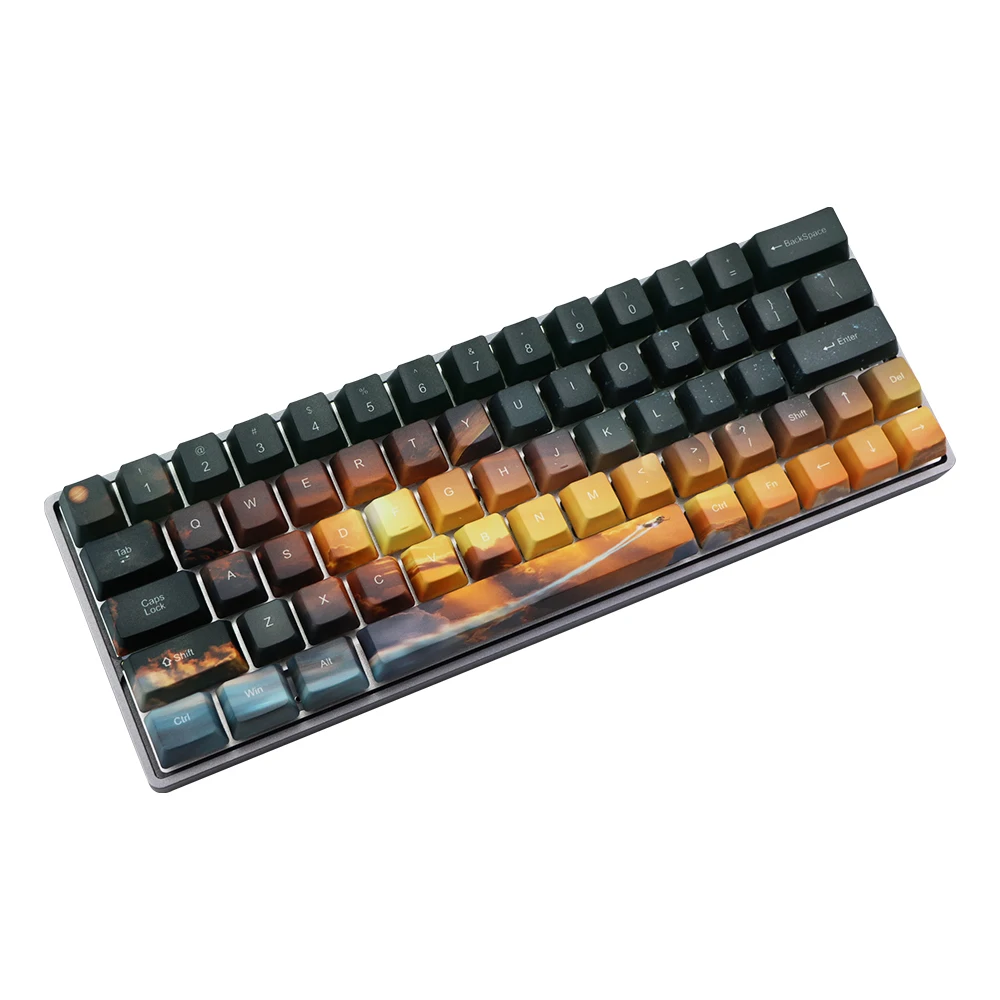 Клавиатура с сублимационной печатью pbt Keycap OEM Keycap Set Mechanische Toetsenbord keycap Voor GH60 RK61/ALT61/Annie/покер keycap GK61 GK64 dz60
Клавиатура с сублимационной печатью pbt Keycap OEM Keycap Set Mechanische Toetsenbord keycap Voor GH60 RK61/ALT61/Annie/покер keycap GK61 GK64 dz60