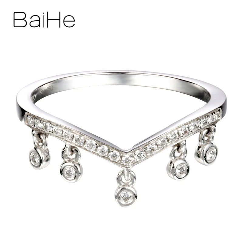 BAIHE однотонное 14K белое золото H/SI натуральный бриллиант V-образный подходит кольцо для женщин Свадебные модные изысканные ювелирные изделия V-отверстие кольцо
BAIHE однотонное 14K белое золото H/SI натуральный бриллиант V-образный подходит кольцо для женщин Свадебные модные изысканные ювелирные изделия V-отверстие кольцо