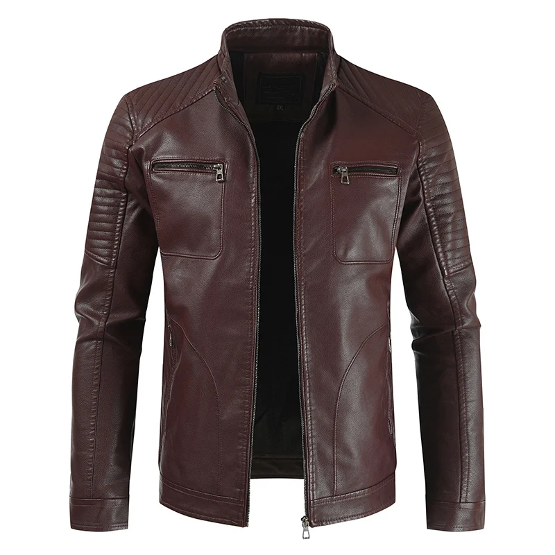 2021 Autumn and Winter Men's New Thick Leather Jacket Men's Jacket Fashion Warm and Windproof Men's
2021 Autumn and Winter Men's New Thick Leather Jacket Men's Jacket Fashion Warm and Windproof Men's