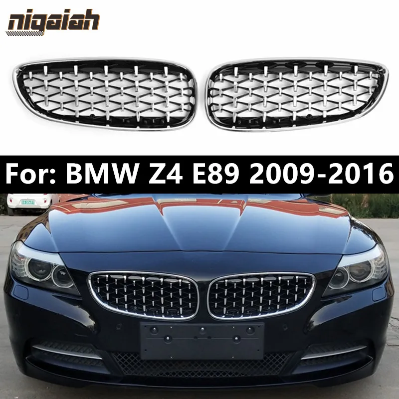 Pair Diamond Grill Meteor Style for BMW Z4 E89 Grille 2009-2016 23i 25i 28i 30i 35i Car Front Bumper Kidney Grill Replacement
Pair Diamond Grill Meteor Style for BMW Z4 E89 Grille 2009-2016 23i 25i 28i 30i 35i Car Front Bumper Kidney Grill Replacement