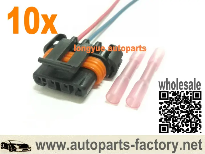 Longyue 10pcs Alternators Plug Harness for Delco Remy 1SI/24SI Series
Longyue 10pcs Alternators Plug Harness for Delco Remy 1SI/24SI Series