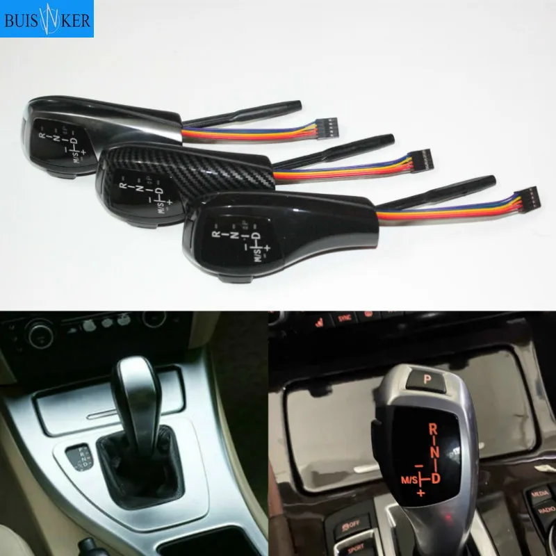 Carbon Fiber Black Silver LED Gear Shift Knob Shifter Lever for BMW X3 first Generation E83 2003-2010 Automatic Accessories
Carbon Fiber Black Silver LED Gear Shift Knob Shifter Lever for BMW X3 first Generation E83 2003-2010 Automatic Accessories
