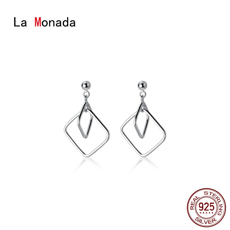 La Monada Square Hanging Fashion Womens Earrings Silver 925 Ear Piercing 925 Silver Earrings For Women Silver Stud Earrings
La Monada Square Hanging Fashion Womens Earrings Silver 925 Ear Piercing 925 Silver Earrings For Women Silver Stud Earrings