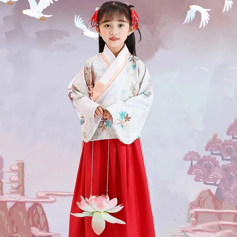 3Colors Chinese Style Traditional Kids Hanfu Girl Fairy Princess Party Dress Stage Performance Cosplay Costume Tang Suit Dresses
3Colors Chinese Style Traditional Kids Hanfu Girl Fairy Princess Party Dress Stage Performance Cosplay Costume Tang Suit Dresses