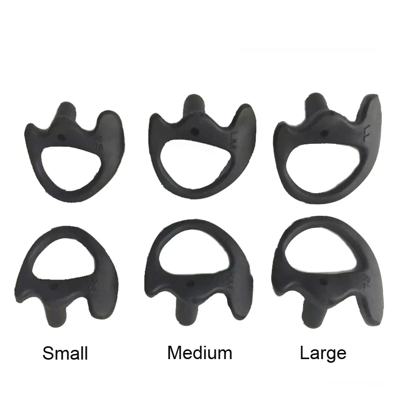 5Pair Black Silicone Earbud Replacement for Two Way Radio Walkie Talkie, Secret Acoustic Tube Earpiece
5Pair Black Silicone Earbud Replacement for Two Way Radio Walkie Talkie, Secret Acoustic Tube Earpiece