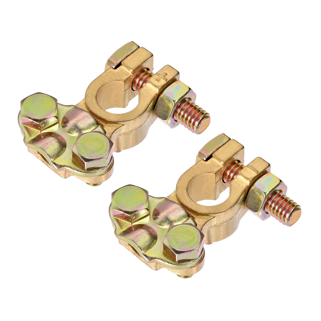 Uxcell 1Pair Car Battery Terminal Connector Clamps Clips Positive Negative 13mm 11mm Set Copper for Caravan Boat Car Accessories
Uxcell 1Pair Car Battery Terminal Connector Clamps Clips Positive Negative 13mm 11mm Set Copper for Caravan Boat Car Accessories