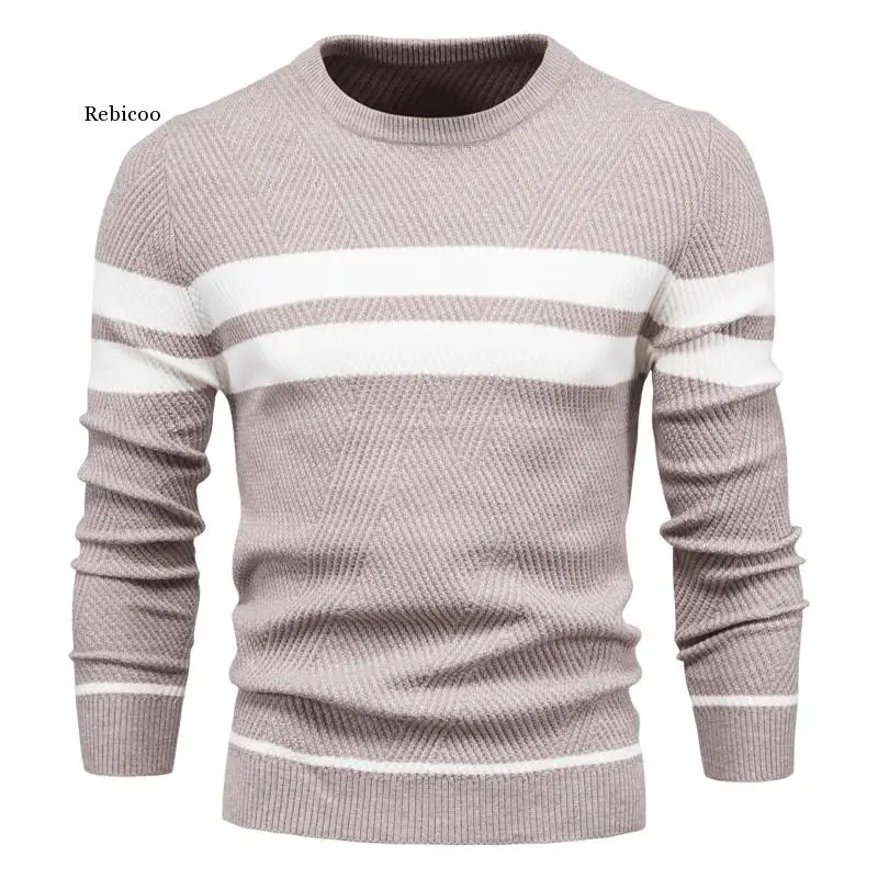 New Autumn Pullover Men's Sweater O-Neck Patchwork Long Sleeve Warm Slim Sweaters Men Casual Fashion Sweater Men Clothing
New Autumn Pullover Men's Sweater O-Neck Patchwork Long Sleeve Warm Slim Sweaters Men Casual Fashion Sweater Men Clothing