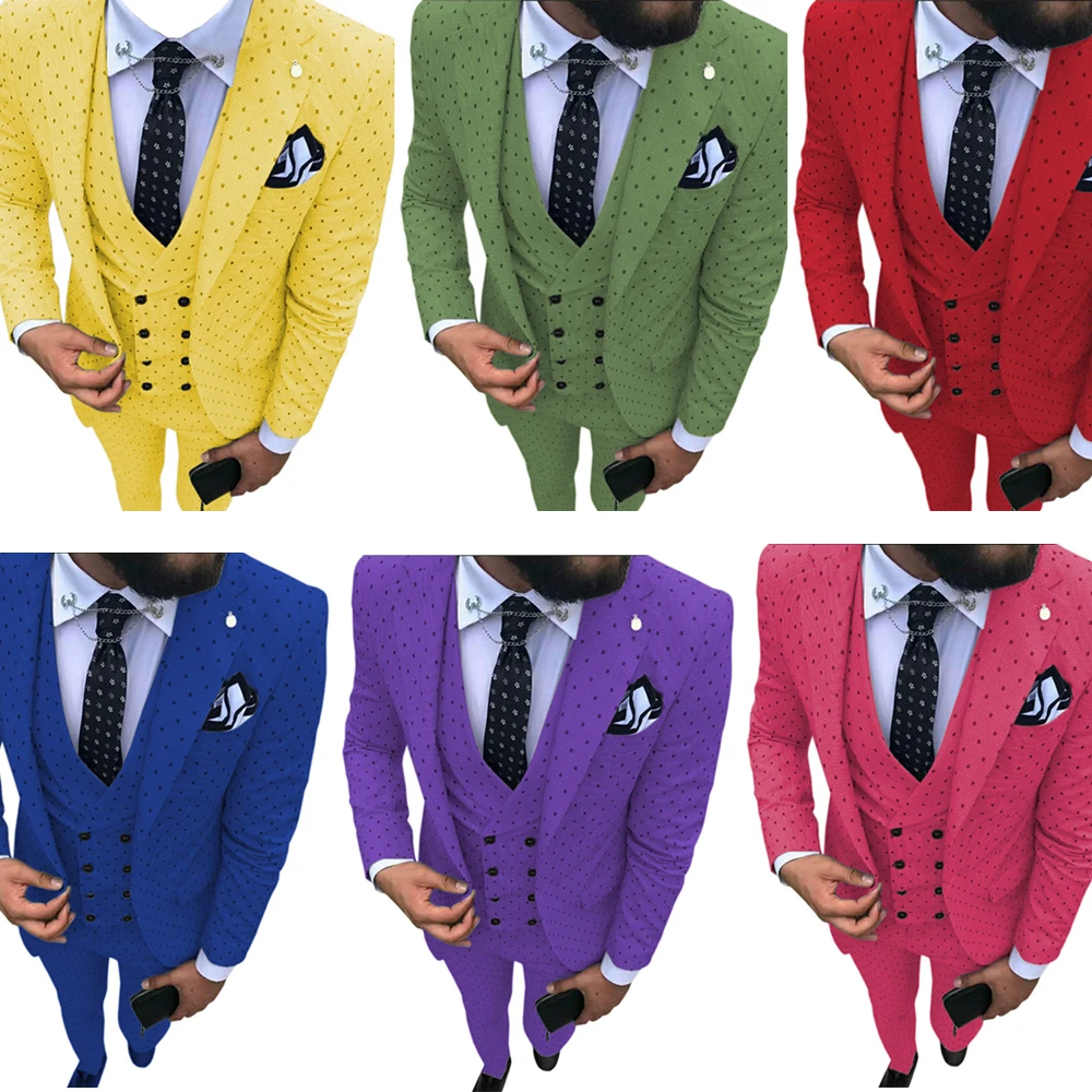 Specially Designed Evening Trouser Suit 3 Pieces For Wedding Men Groomsman Birthday Dinner Party Best Men Costume Made Custom
Specially Designed Evening Trouser Suit 3 Pieces For Wedding Men Groomsman Birthday Dinner Party Best Men Costume Made Custom