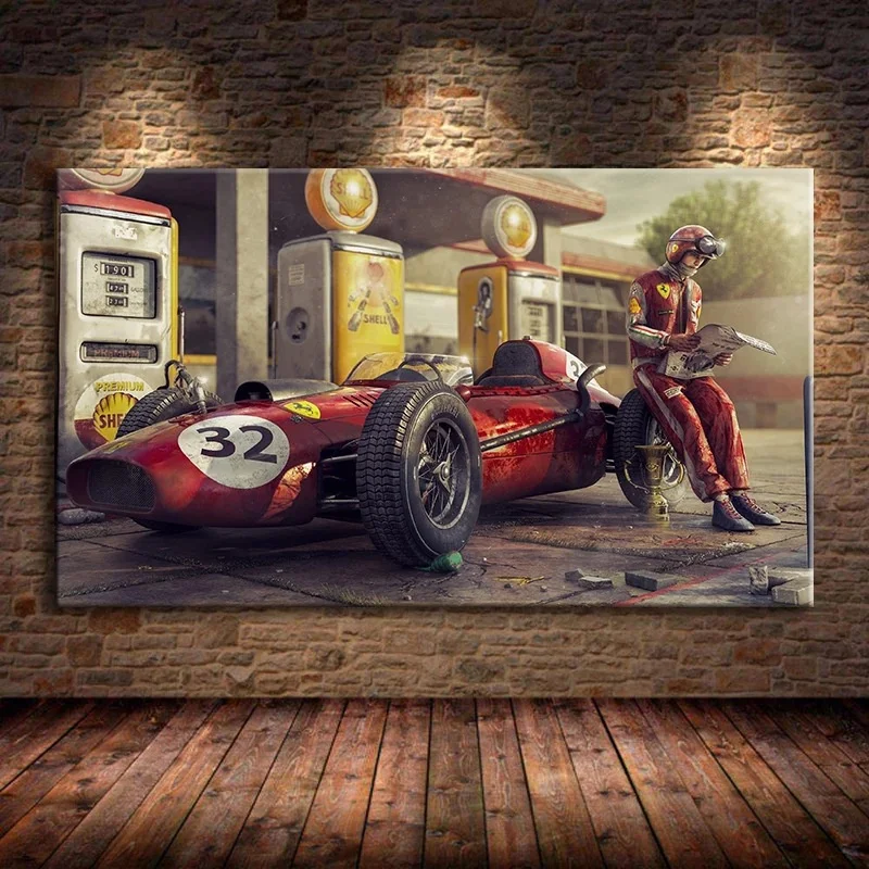 Vintage Red Car Poster Classic Racing Race Car Artwork Wall Art Picture Print Canvas Painting For Living Room Home Decor
Vintage Red Car Poster Classic Racing Race Car Artwork Wall Art Picture Print Canvas Painting For Living Room Home Decor