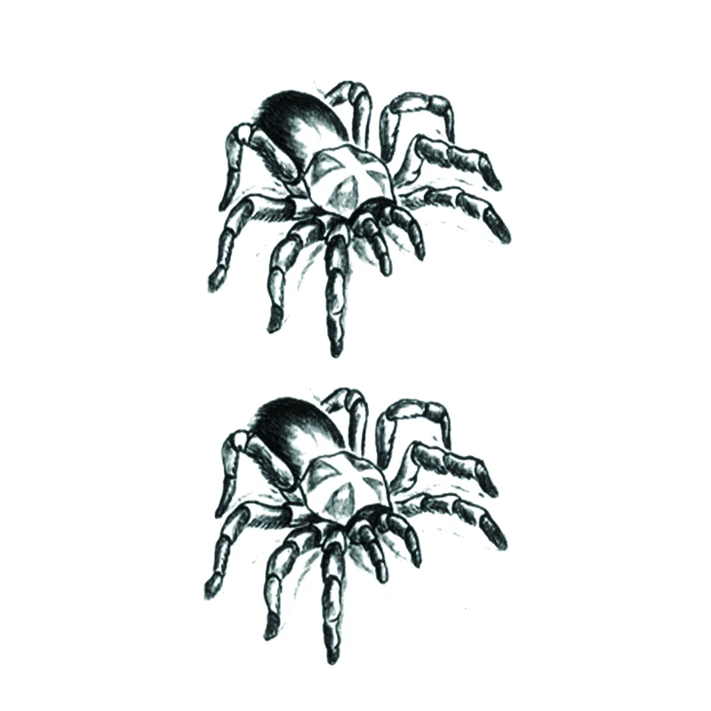 Black spider Waterproof Temporary Tattoos Women Tattoo Body Fake Tatoo Men Animal Festival Tattoo Tatuajes Faux Tatouage
Black spider Waterproof Temporary Tattoos Women Tattoo Body Fake Tatoo Men Animal Festival Tattoo Tatuajes Faux Tatouage