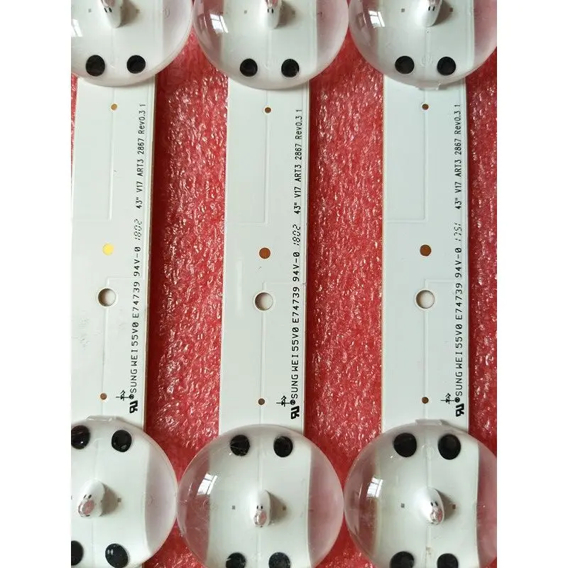 Телевизоры светодиодный ремешок массив для LG 43UJ652T-TB 43UJ654T-TD 43UJ654V-TD 43UJ6565-SB светодиодный бар Подсветка металлических полос LC430DGG-FKM3 линейка ленты
Телевизоры светодиодный ремешок массив для LG 43UJ652T-TB 43UJ654T-TD 43UJ654V-TD 43UJ6565-SB светодиодный бар Подсветка металлических полос LC430DGG-FKM3 линейка ленты