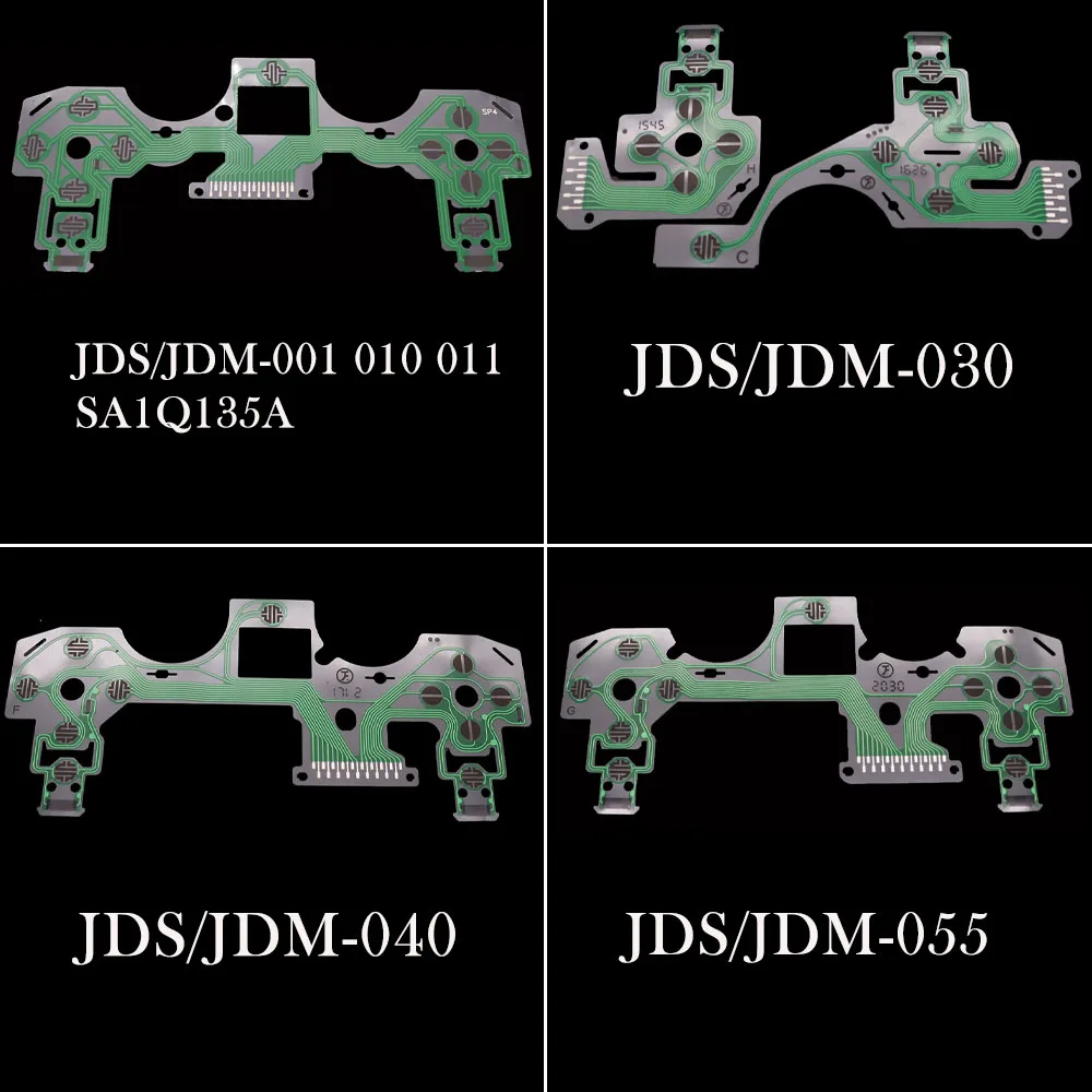 2 шт. JDM JDS 001 010 011 030 040 055 для Sony PS4 проводящая пленка клавиатура для PS4 Pro тонкий контроллер печатная плата лента
2 шт. JDM JDS 001 010 011 030 040 055 для Sony PS4 проводящая пленка клавиатура для PS4 Pro тонкий контроллер печатная плата лента