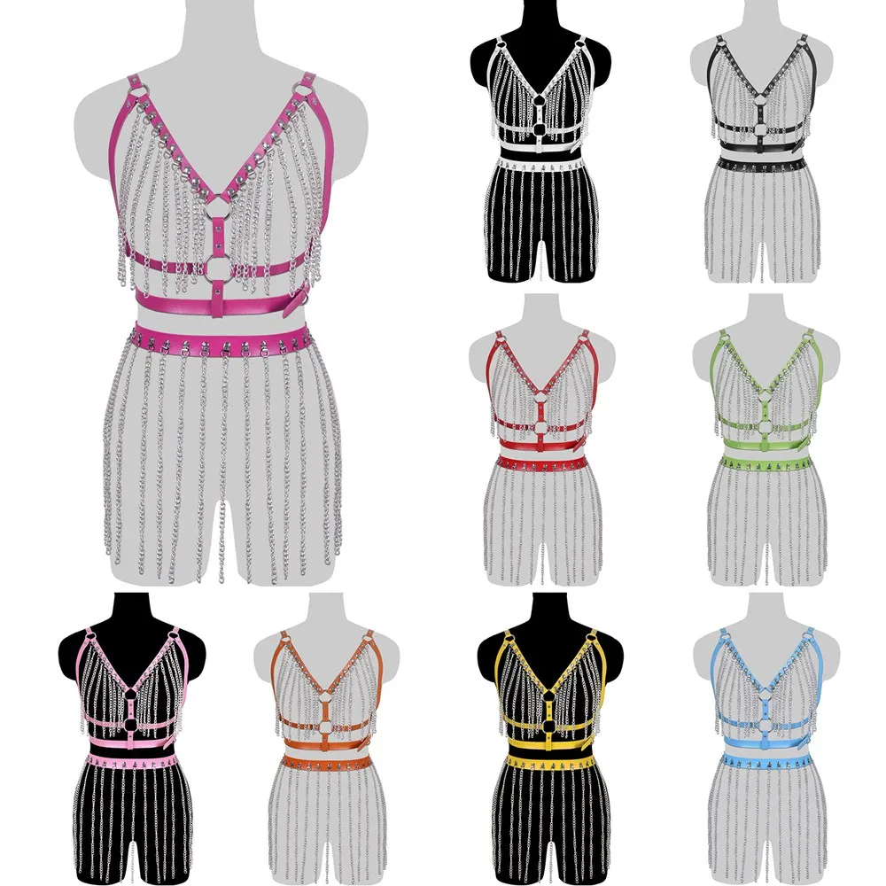 Sexy Women Harness Leather Full Body Bondage Sword Belt Waist Chain Accessories Cage Suspenders Nightclub Lingerie Set Garter
Sexy Women Harness Leather Full Body Bondage Sword Belt Waist Chain Accessories Cage Suspenders Nightclub Lingerie Set Garter