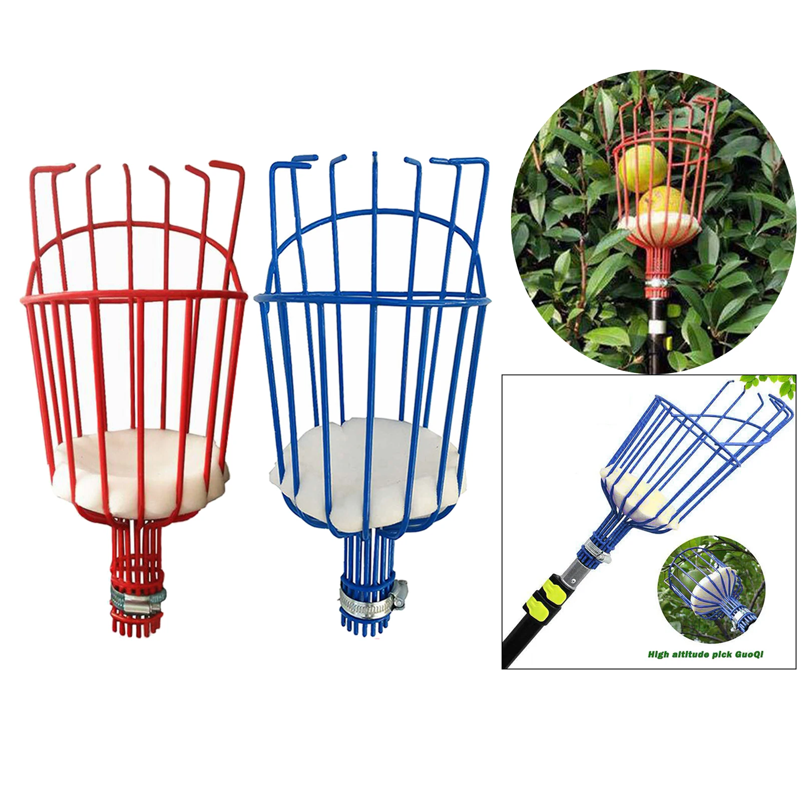 Fruit Picker-Fruit Picker Tool for Picking Avocados and Other Fruit Harvester-Multipurpose Attachments.
Fruit Picker-Fruit Picker Tool for Picking Avocados and Other Fruit Harvester-Multipurpose Attachments.