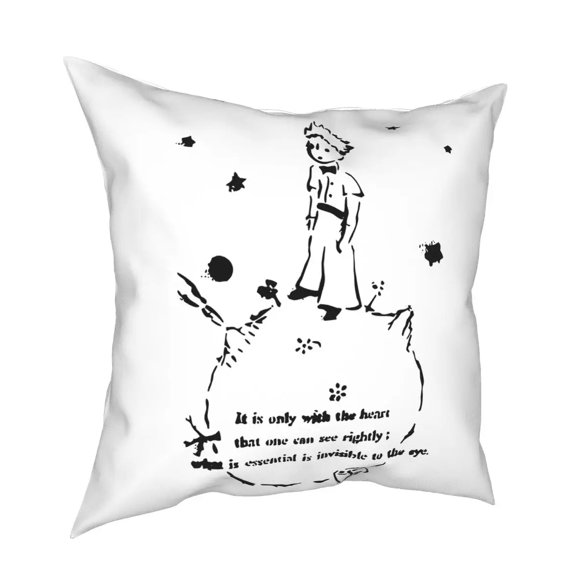 The Little Prince Pillowcase Home Decorative White Cushions Throw Pillow for Living Room Polyester Double-sided Printing Unique
The Little Prince Pillowcase Home Decorative White Cushions Throw Pillow for Living Room Polyester Double-sided Printing Unique
