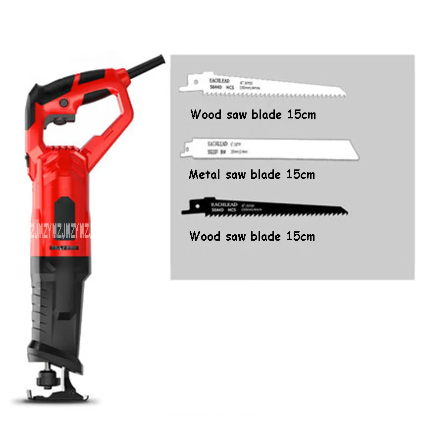 BT9810 Electric Reciprocating Saw Multi-function Saw Metal Cutting Machine Household Woodworking Reciprocating Saw 220V 900W
BT9810 Electric Reciprocating Saw Multi-function Saw Metal Cutting Machine Household Woodworking Reciprocating Saw 220V 900W