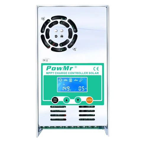 PowMr MPPT 60A 40A 30A 20A LCD Solar Laderegler 12V 24V 36V 48V Auto Batterie Solar Panel Smart Regler Unterstützung Lifepo4