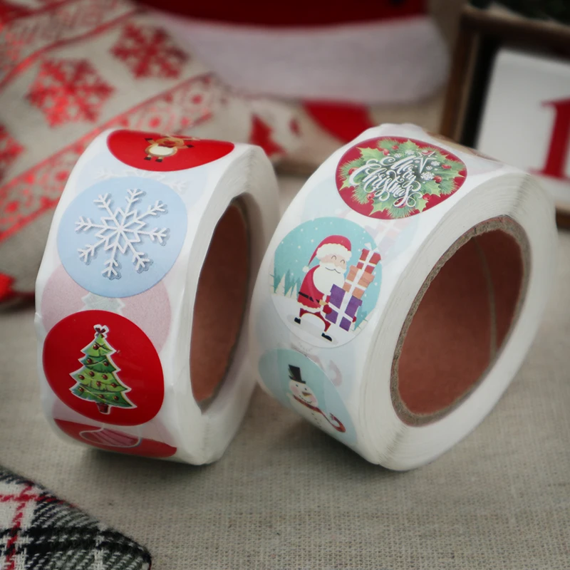 500pcs Christmas Self Adhesive Gift Tag Stickers Santa Snowmen Deer Xmas Decorative Presents Labels Decals Gift for Guest
500pcs Christmas Self Adhesive Gift Tag Stickers Santa Snowmen Deer Xmas Decorative Presents Labels Decals Gift for Guest