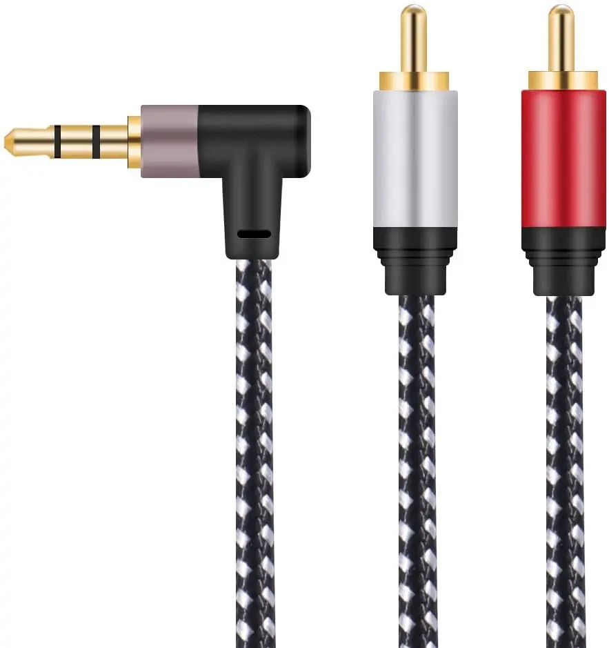 AUX RCA Y Cable 3.5mm to 2 Male Stereo RCA Adapter Splitter Cable Adapter for TV Box Speaker Cable
AUX RCA Y Cable 3.5mm to 2 Male Stereo RCA Adapter Splitter Cable Adapter for TV Box Speaker Cable