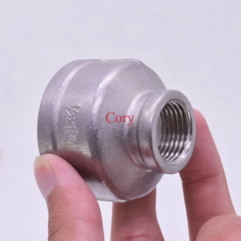 1PC 1/8" 1/4" 3/8" 1/2" 3/4" 1" 1-1/4" 1-1/2" BSP female-female Reducer Coupling Thread 304 Stainless Steel Pipe Fitting Adpate
1PC 1/8" 1/4" 3/8" 1/2" 3/4" 1" 1-1/4" 1-1/2" BSP female-female Reducer Coupling Thread 304 Stainless Steel Pipe Fitting Adpate