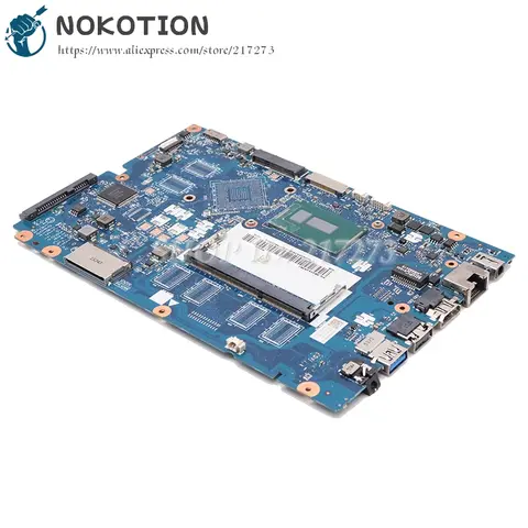 NOKOTION 5B20K25397 CG510 CG410 NM-A681 For Lenovo Ideapad 100-15IBD 15.6 inch laptop motherboard SR243 3215U CPU