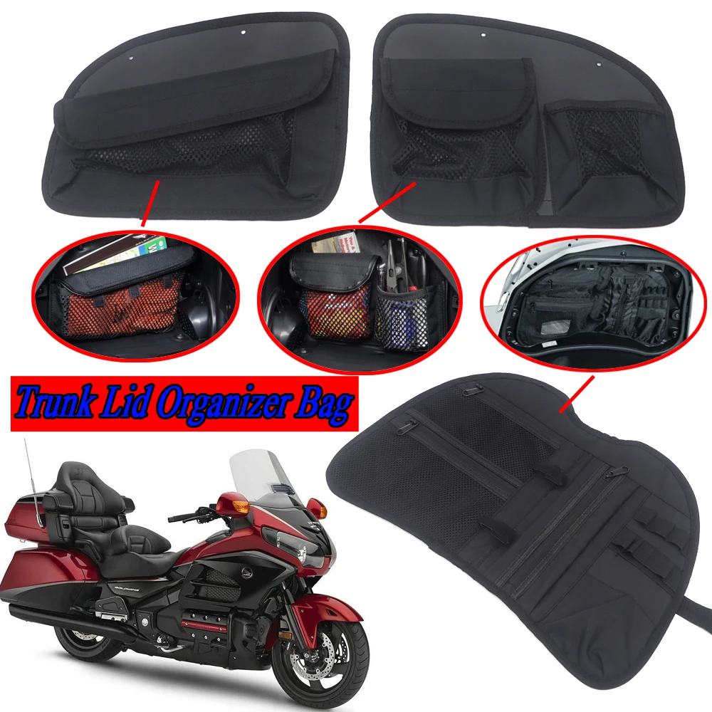 Motorcycle Trunk Lid Organizer Bag Tool Bags Case For HONDA GOLD WING GL1800 Goldwing GL 1800 2018+up Motorcycle Accessories
Motorcycle Trunk Lid Organizer Bag Tool Bags Case For HONDA GOLD WING GL1800 Goldwing GL 1800 2018+up Motorcycle Accessories