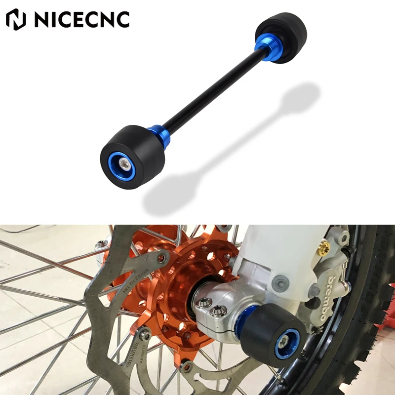 22mm Motorcycle Front Axle Slider Fork Protector For Husqvarna FE FC TX FX TE TC 125 200 250 300 350 400 450 500 501 2016-2021
22mm Motorcycle Front Axle Slider Fork Protector For Husqvarna FE FC TX FX TE TC 125 200 250 300 350 400 450 500 501 2016-2021