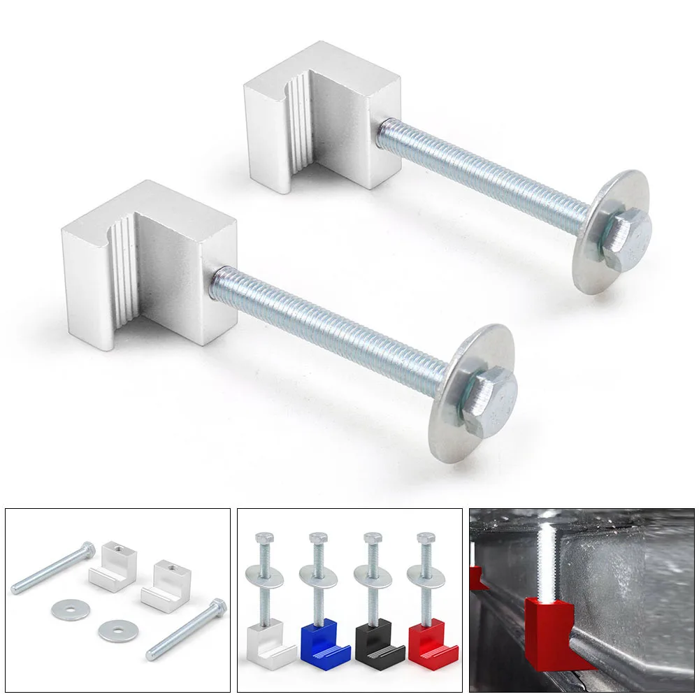 2 Pcs/Set Aluminum Mounting Kit Parts Clamps for Pickup Truck Tool Box Tie Down J Hook Crossover TT102139
2 Pcs/Set Aluminum Mounting Kit Parts Clamps for Pickup Truck Tool Box Tie Down J Hook Crossover TT102139