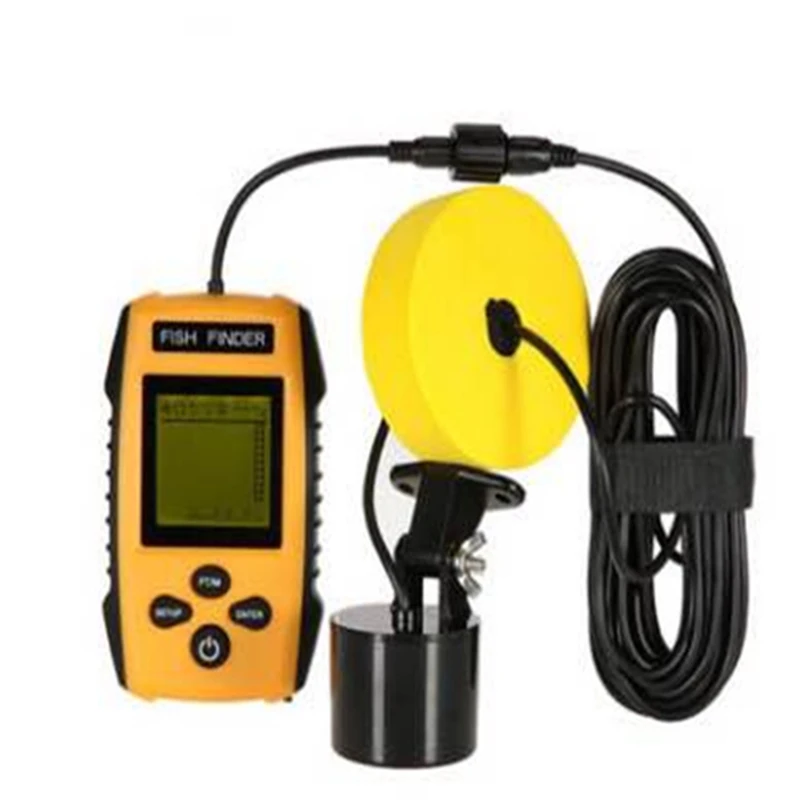 Portable LCD Display Fish Finder High Precision Fishfinder Sonar Sensor Fish Depth Finder Measuring Tool
Portable LCD Display Fish Finder High Precision Fishfinder Sonar Sensor Fish Depth Finder Measuring Tool