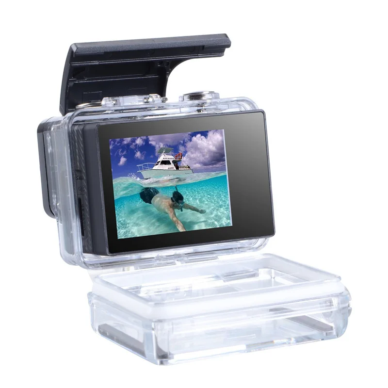 Applicable to GoPro Hero 4 3+ 3 LCD BacPac LCD Monitor Professional LCD Display + Waterproof Case Rear Door Cover Accessories
Applicable to GoPro Hero 4 3+ 3 LCD BacPac LCD Monitor Professional LCD Display + Waterproof Case Rear Door Cover Accessories