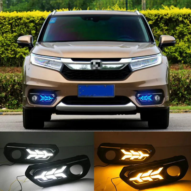 1 Set DRL Daytime Running Lights Daylight 12V ABS Fog Lamp Cover With Turn Yellow Signal Light For Honda AVANCIER 2017-2019
1 Set DRL Daytime Running Lights Daylight 12V ABS Fog Lamp Cover With Turn Yellow Signal Light For Honda AVANCIER 2017-2019