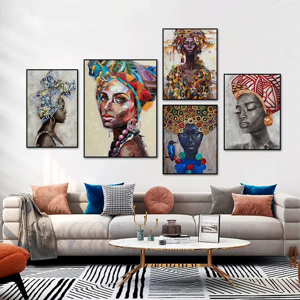 Abstract Africa Women Girl Canvas Painting Golden Posters And Prints Wall Art Picture For Living Room Home Decoration
Abstract Africa Women Girl Canvas Painting Golden Posters And Prints Wall Art Picture For Living Room Home Decoration
