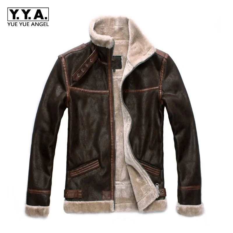 Men Cosplay Faux Leather Jacket Stand Collar Winter Fleece Lining Biker Coat Short Pu Leather Male Windproof Coats Plus Size 6XL
Men Cosplay Faux Leather Jacket Stand Collar Winter Fleece Lining Biker Coat Short Pu Leather Male Windproof Coats Plus Size 6XL