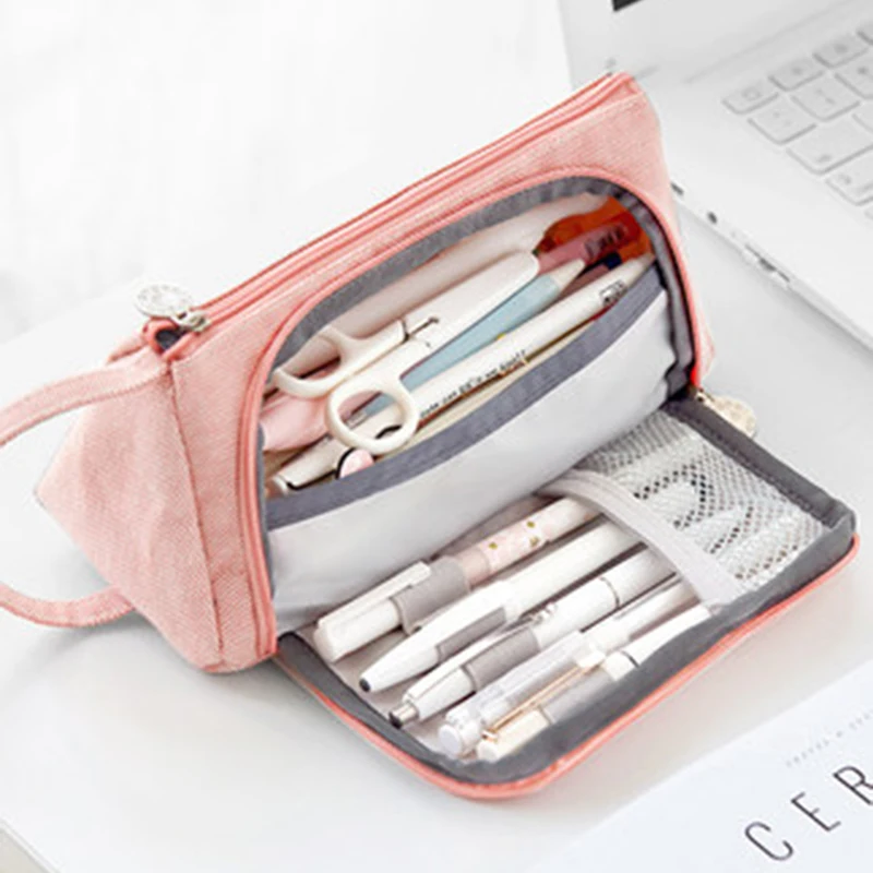 Cute Large capacity Pencil Case Window Opening Design Pen Bag multifunctional Cosmetic Bags School Stationery Holder Pen Gift
Cute Large capacity Pencil Case Window Opening Design Pen Bag multifunctional Cosmetic Bags School Stationery Holder Pen Gift