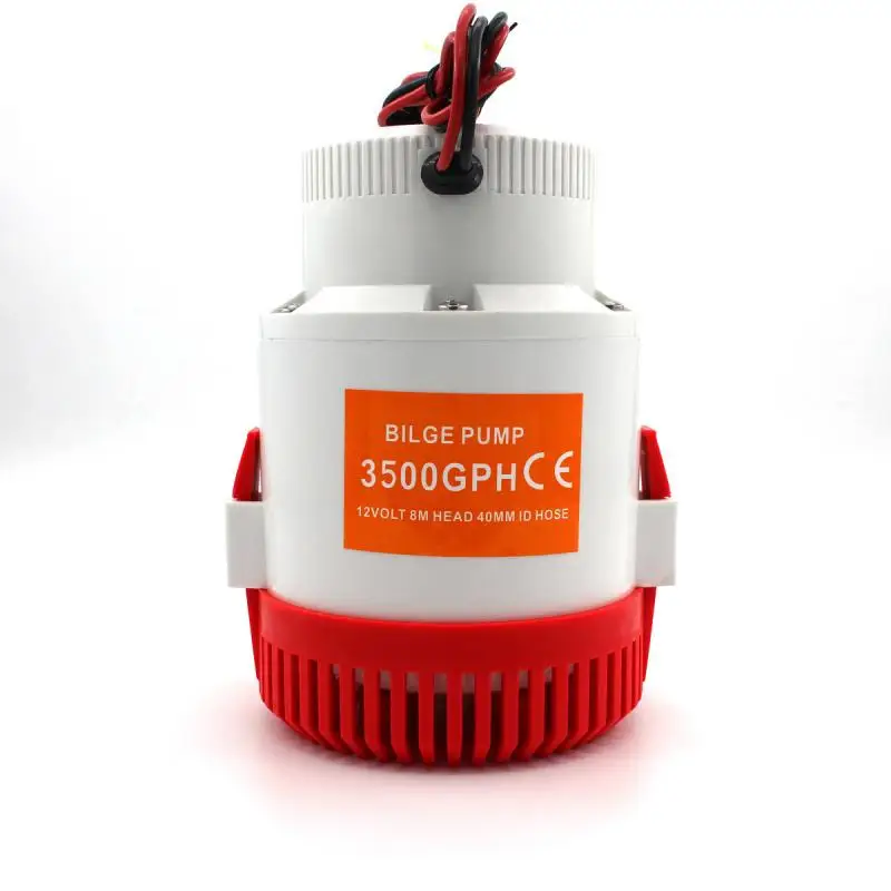 3500GPH DC 12 / 24V Submersible Bilge Pump Electric Water Pump For Seaplane Car House Boat
3500GPH DC 12 / 24V Submersible Bilge Pump Electric Water Pump For Seaplane Car House Boat