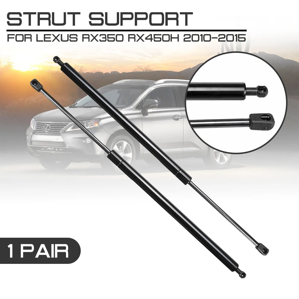 For Lexus RX350 RX450h 2010 2011 - 2015 Rear Trunk Tailgate Tail Gate Boot Gas Spring Shock Lift Struts Support Rod Arm Bar
For Lexus RX350 RX450h 2010 2011 - 2015 Rear Trunk Tailgate Tail Gate Boot Gas Spring Shock Lift Struts Support Rod Arm Bar
