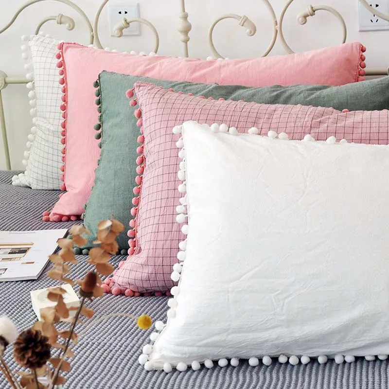 Hot Household Items Cotton Ball Sleep Pillowcase Home Hotel Bedding Super Soft Pillow Cover Wedding Gift Pillow Case For Couple
Hot Household Items Cotton Ball Sleep Pillowcase Home Hotel Bedding Super Soft Pillow Cover Wedding Gift Pillow Case For Couple
