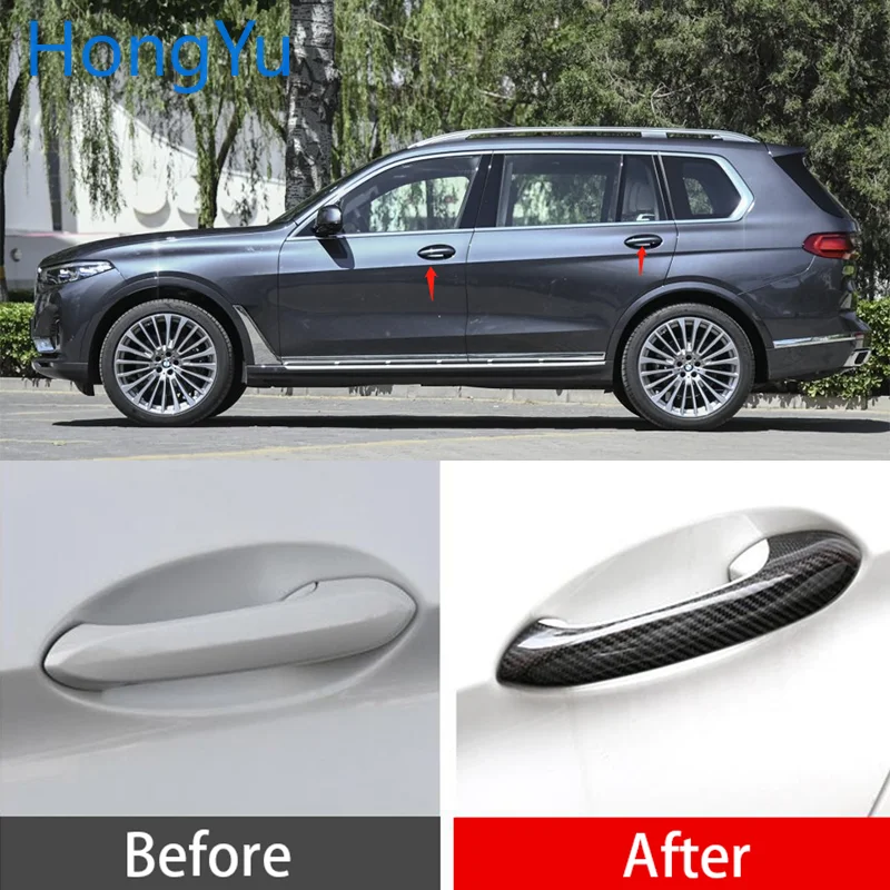 For BMW X7 G07 xDrive 40i 50i M50i xDrive40i xDrive50i 2018 2019 2020 Carbon Fiber Auto Door Handle Knob Exterior Trim Covers
For BMW X7 G07 xDrive 40i 50i M50i xDrive40i xDrive50i 2018 2019 2020 Carbon Fiber Auto Door Handle Knob Exterior Trim Covers
