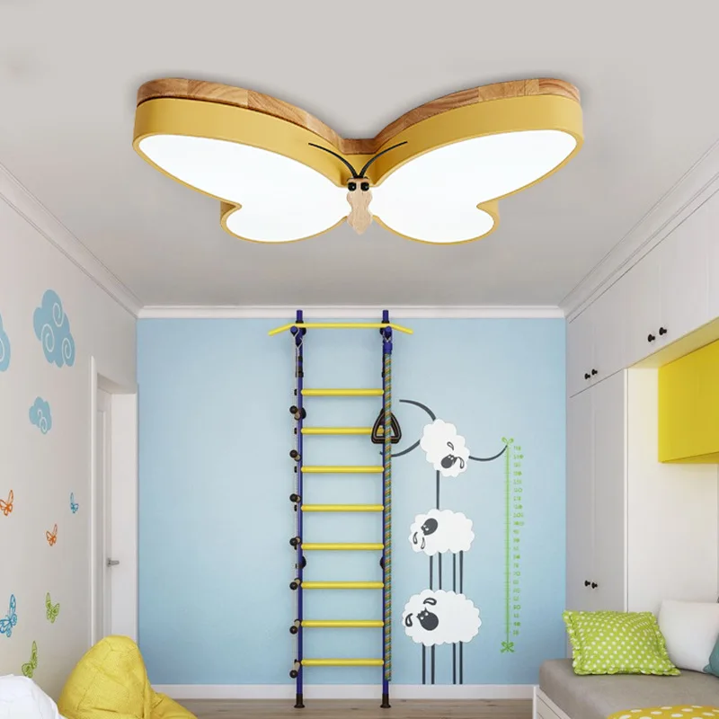 Homhi Wood Butterfly Child Room Lamp Kids Room Plafonniers Nordic Modern Abajur Para Quarto Infantil Fairy Light Fixture HXD-050
Homhi Wood Butterfly Child Room Lamp Kids Room Plafonniers Nordic Modern Abajur Para Quarto Infantil Fairy Light Fixture HXD-050