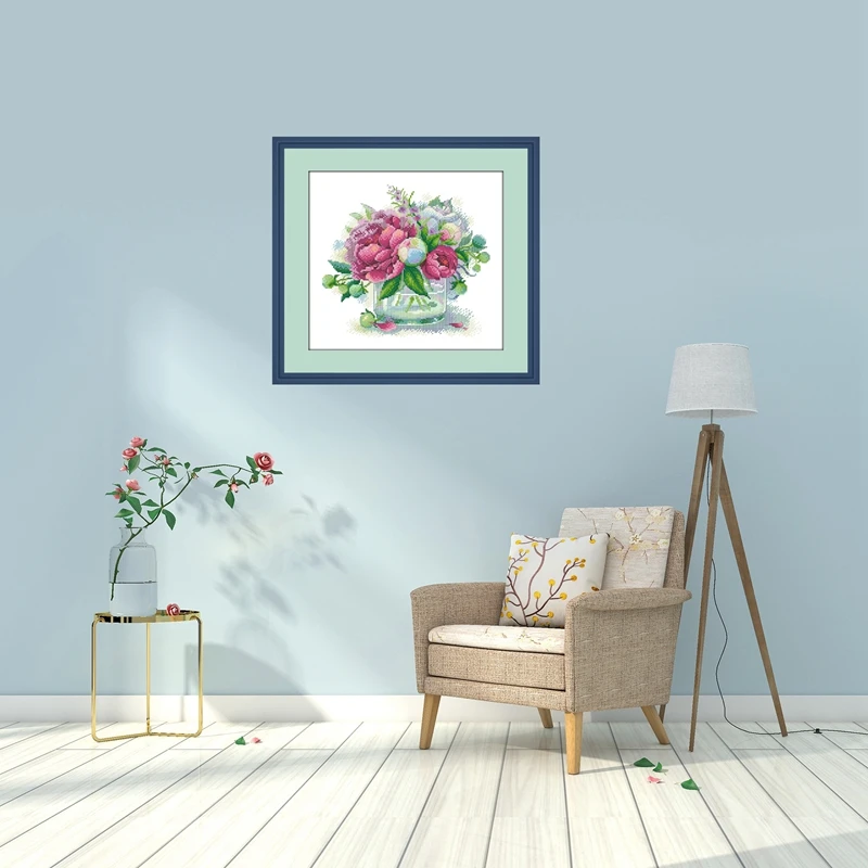 Ваза для цветов пиона, наборы для вышивки крестом, посылка 18 карат, 14 карат, 11 карат, белая ткань, хлопковая нить, вышивка, сделай сам, вышивка крестиком, рукоделие
Ваза для цветов пиона, наборы для вышивки крестом, посылка 18 карат, 14 карат, 11 карат, белая ткань, хлопковая нить, вышивка, сделай сам, вышивка крестиком, рукоделие