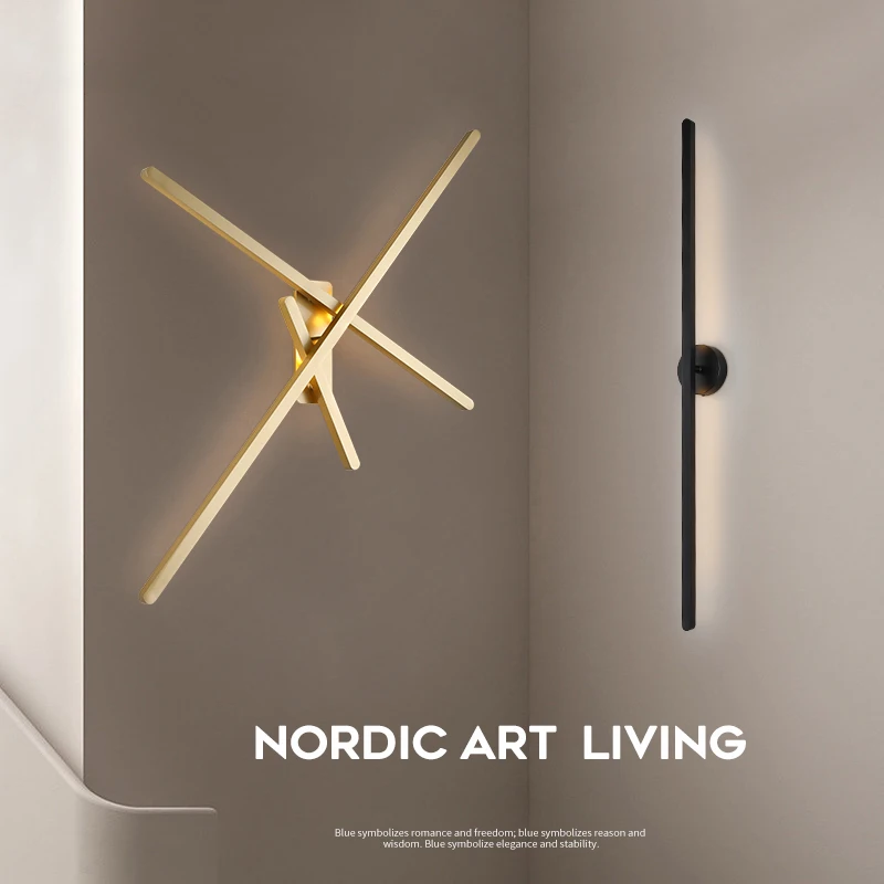 Black&Gold Decoration Nordic LED Wall Lamp For Living Room Bedroom Corridor Modern Aisle LED Wall Lights Simple Sconce AC90-260V
Black&Gold Decoration Nordic LED Wall Lamp For Living Room Bedroom Corridor Modern Aisle LED Wall Lights Simple Sconce AC90-260V