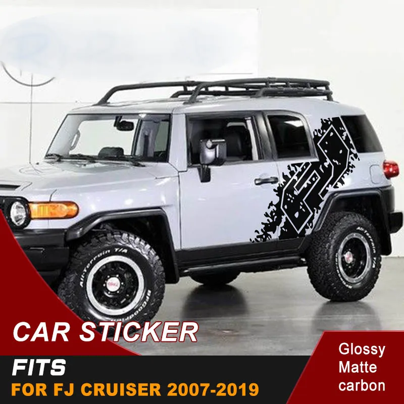 Автомобильные наклейки, подходят для TOYOTA FJ CRUISER 2007-2023, боковой корпус, FJ, буква, грязь, графика, винил, фотообои на заказ
Автомобильные наклейки, подходят для TOYOTA FJ CRUISER 2007-2023, боковой корпус, FJ, буква, грязь, графика, винил, фотообои на заказ
