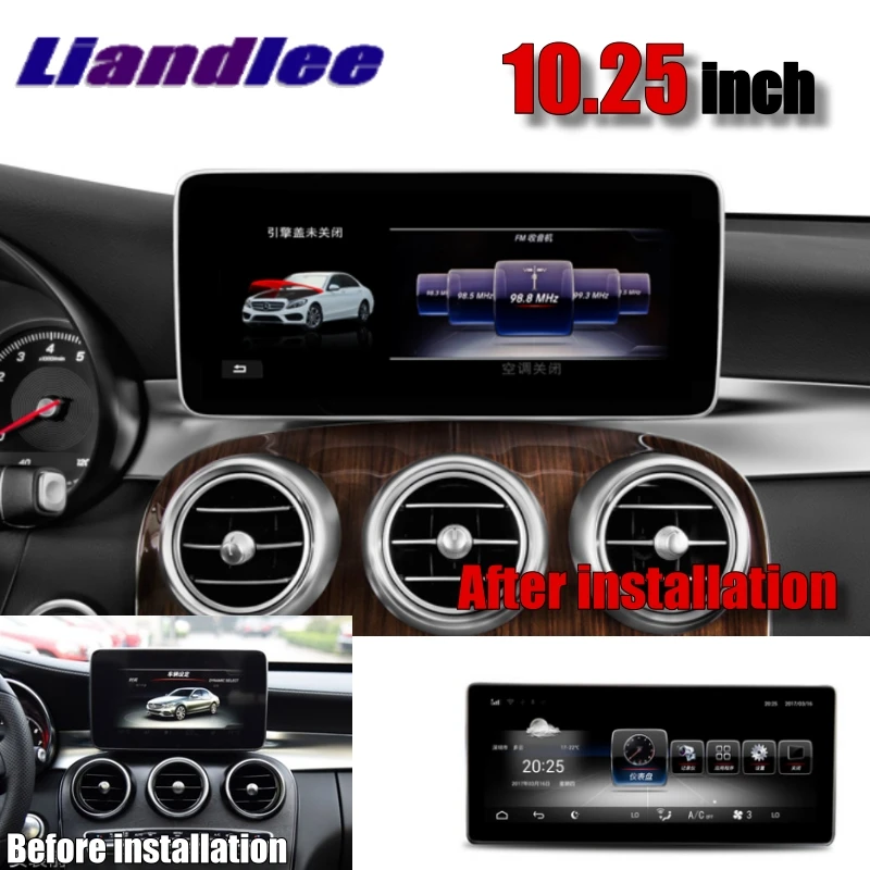 Liandlee автомобильный мультимедийный плеер NAVI 4G RAM для Mercedes Benz MB GLC Class X253 2015 ~ 2018 встроенный CarPlay Стерео GPS навигация
Liandlee автомобильный мультимедийный плеер NAVI 4G RAM для Mercedes Benz MB GLC Class X253 2015 ~ 2018 встроенный CarPlay Стерео GPS навигация