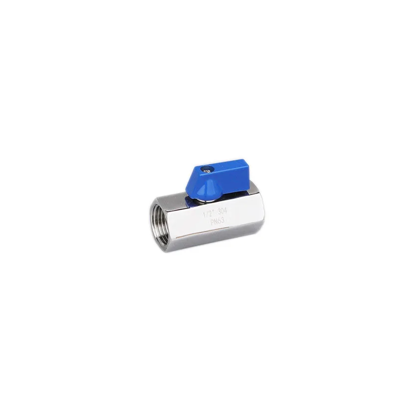 2 Way Mini female Thread Ball Valve Stainless Steel 304 63 bar 1/8" 1/4" 3/8" 1/2" 3/4"
2 Way Mini female Thread Ball Valve Stainless Steel 304 63 bar 1/8" 1/4" 3/8" 1/2" 3/4"