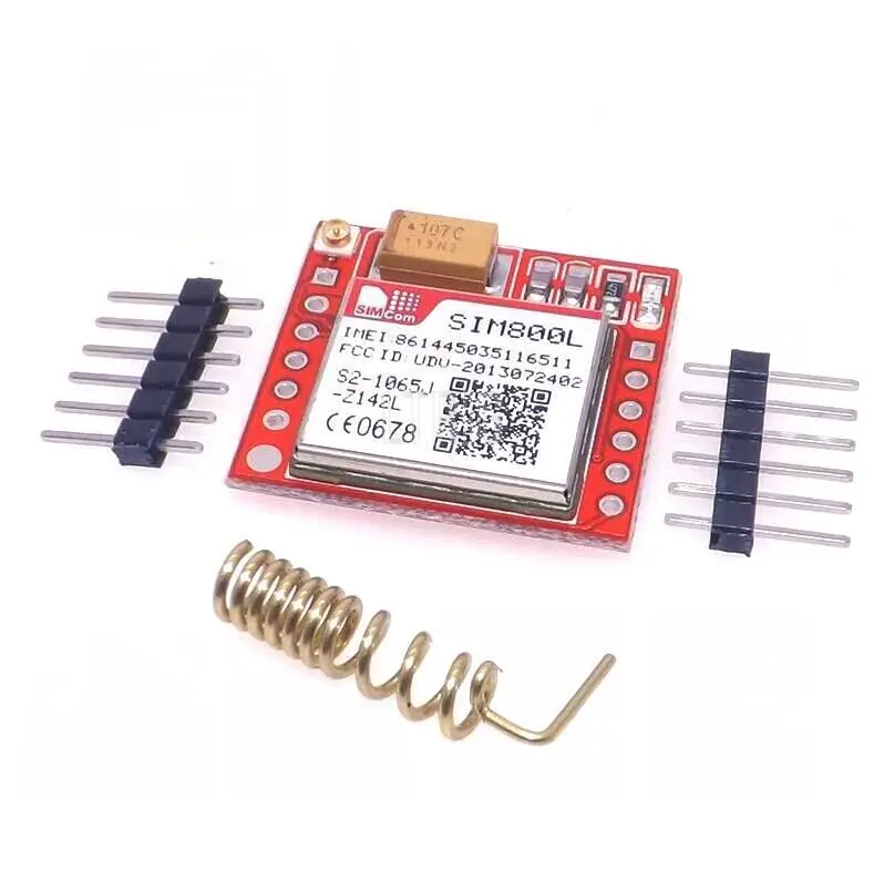 LTRIG custom 1Pcs SIM800L GPRS GSM модуль карта MicroSIM Core BOard Quad-band TTL Serial Port
LTRIG custom 1Pcs SIM800L GPRS GSM модуль карта MicroSIM Core BOard Quad-band TTL Serial Port