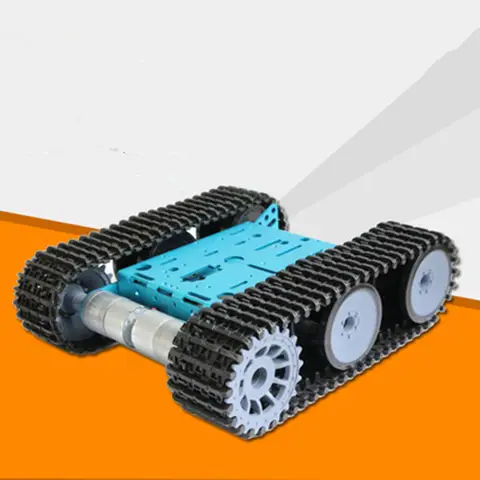 Tank Chassis Tracked Car Platform TA101 with Dual DC 12V 350rpm Motor for Arduino DIY Robot Toy Part