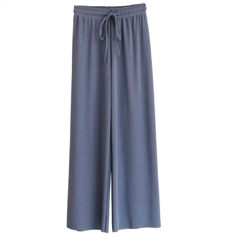 Fashionable Summer Women's Ice Silk Wide-leg Pants New Knitted High-waisted Thin Wild Drape Loose Straight-leg Trousers
Fashionable Summer Women's Ice Silk Wide-leg Pants New Knitted High-waisted Thin Wild Drape Loose Straight-leg Trousers