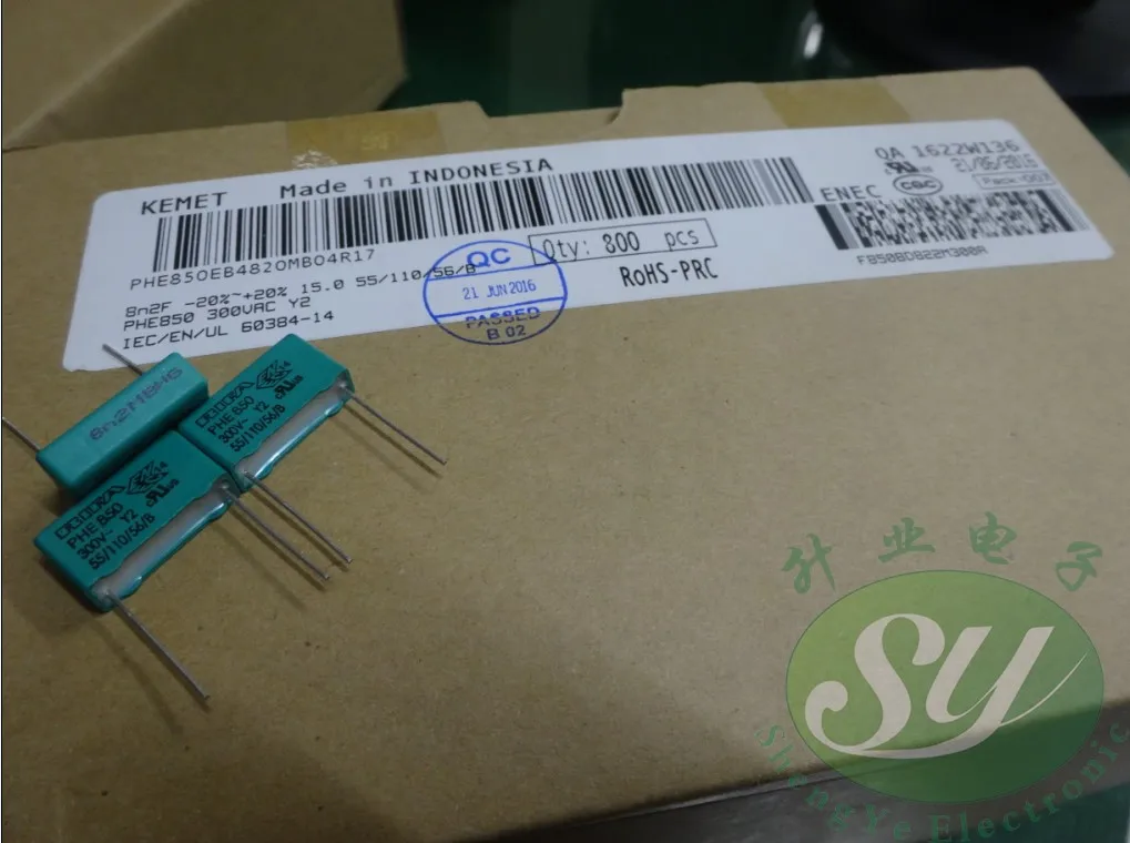 20PCS/50PCS KEMET RIFA PHE850EB4820M new 0.0082uf/300vAC 8.2nf 8200pf 8n2 FREE SHIPPING
20PCS/50PCS KEMET RIFA PHE850EB4820M new 0.0082uf/300vAC 8.2nf 8200pf 8n2 FREE SHIPPING